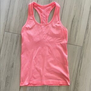 Lululemon Coral Run Swiftly Racerback Tank Top for Women